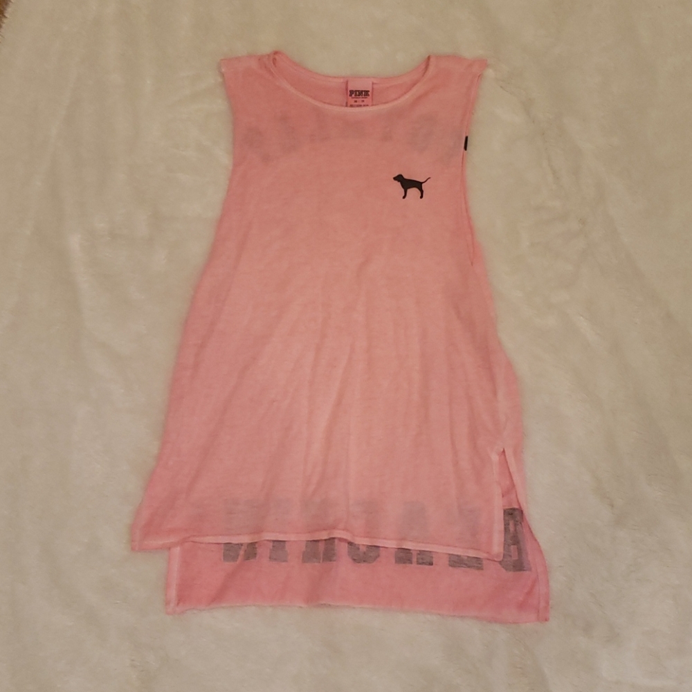 Pink tank top
